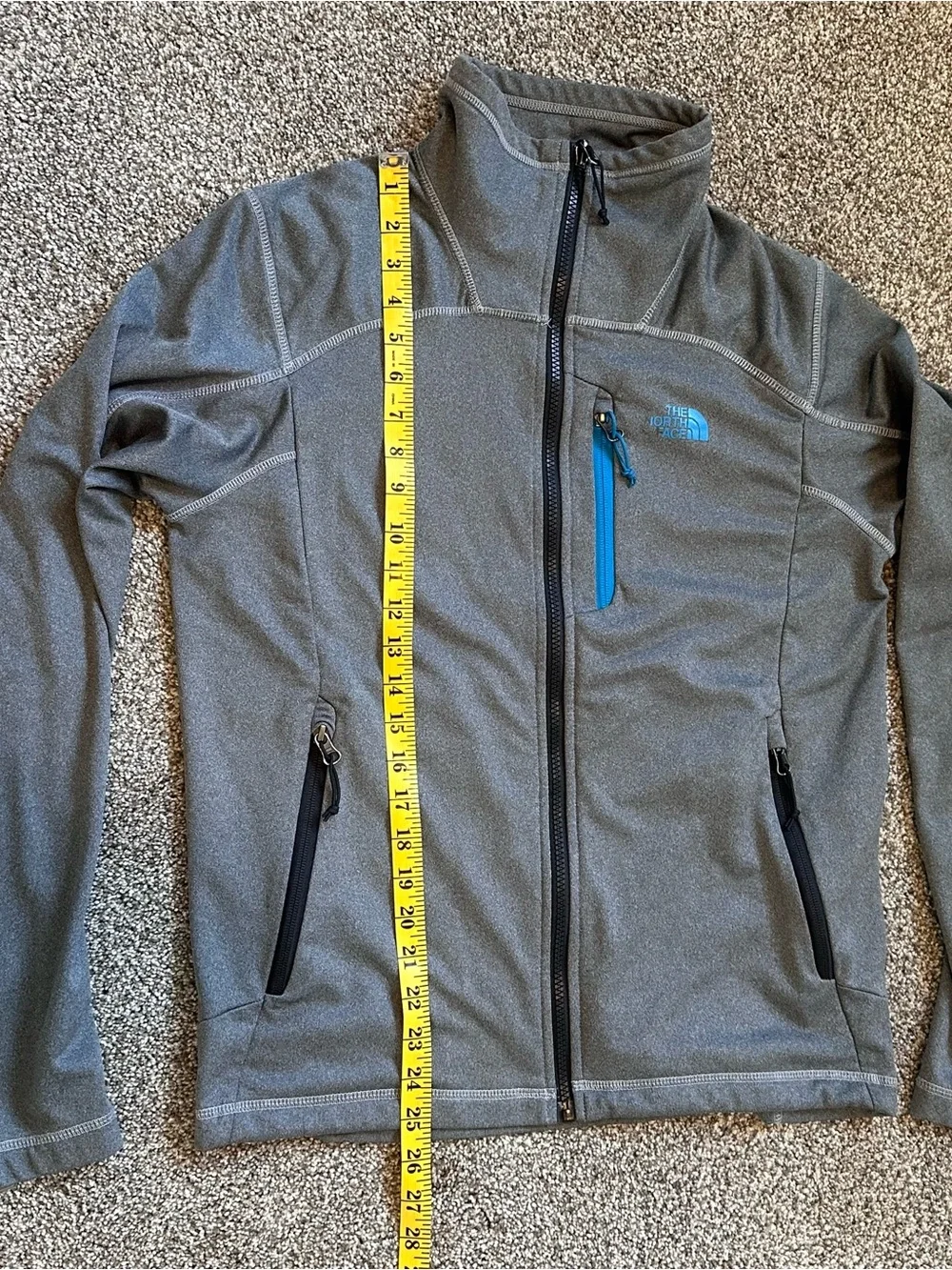 The North Face lightweight gray